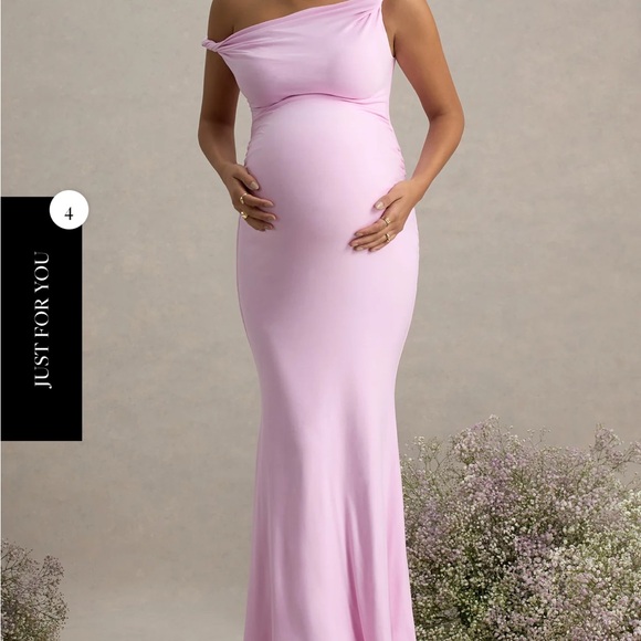 Club L London Strapless Pink Dress - Picture 4 of 7